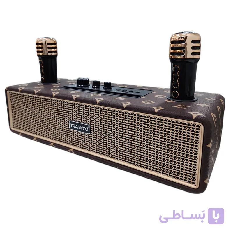 اسپیکر بلوتوثی قابل حمل ترانیو مدل T-BM22 به همراه میکروفون