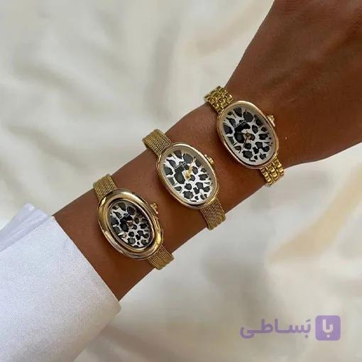 ساعت زنانه پلنگی — تصویر 1