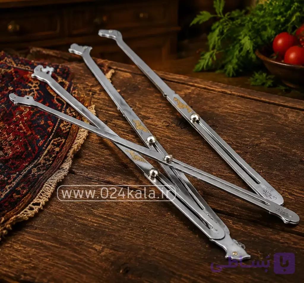 خرید و قیمت انبر استیل ضد زنگ برند حیدری | مناسب برداشتن اجسام داغ