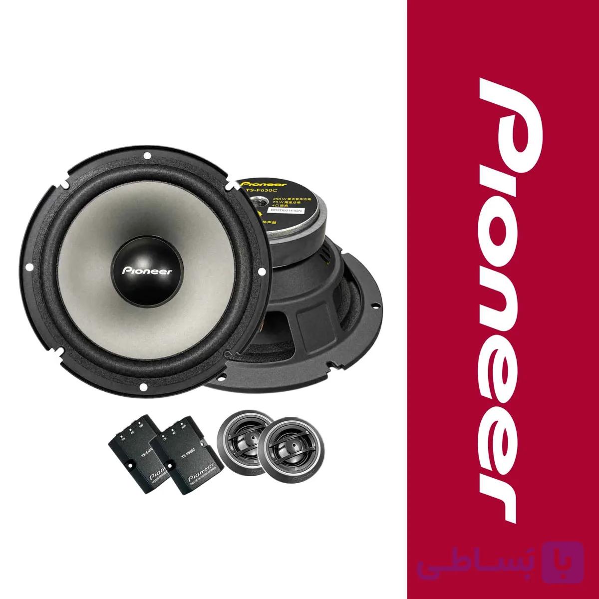کامپوننت 6 اینچ پایونیر مدل TS-F650C — تصویر 1