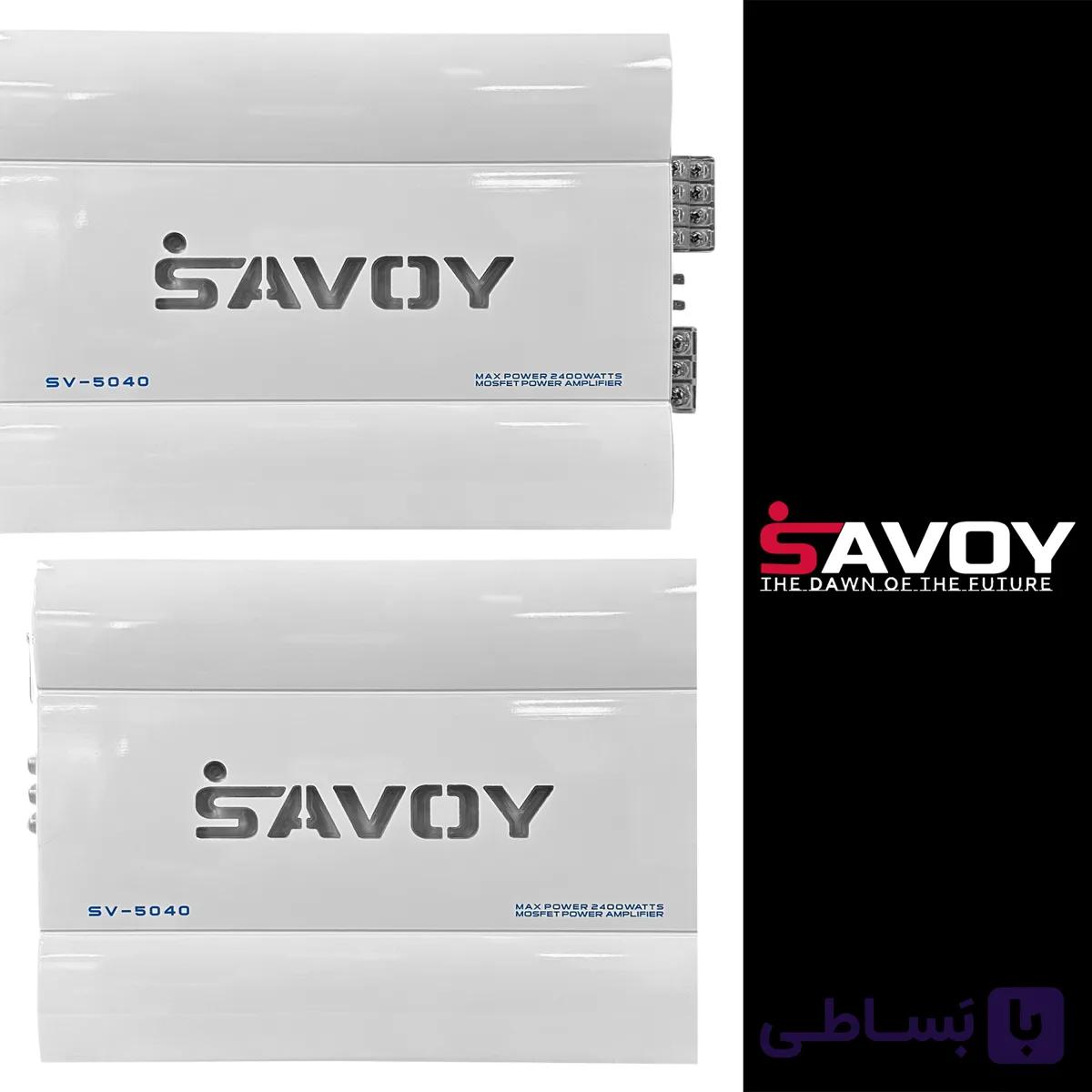 آمپلی فایر 4کانال ساووی مدل SV-5040 — تصویر 1