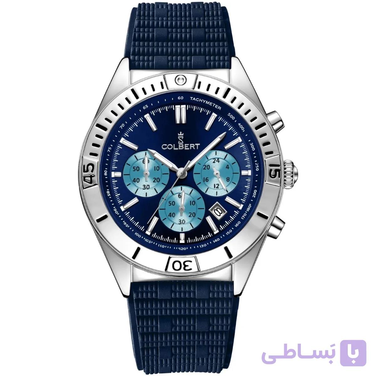 ساعت مردانه کلبرت ژاپنی اسپرت 351 yellow