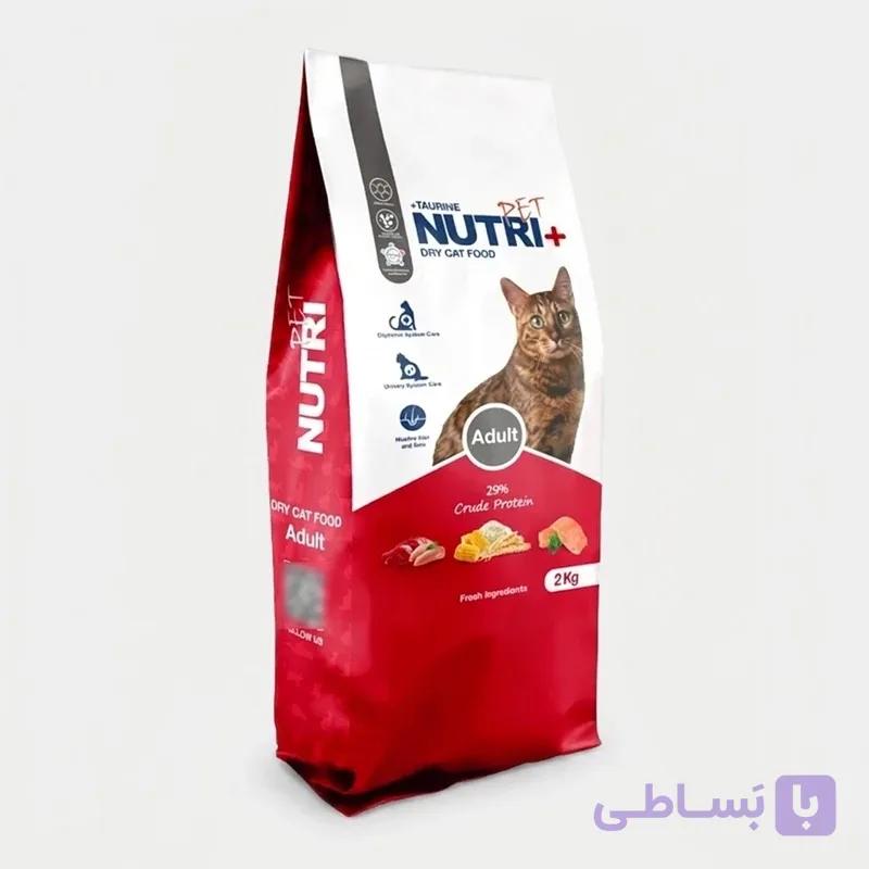 غذای خشک گربه بالغ نوتری پلاس وزن ۱۰ کیلوگرم