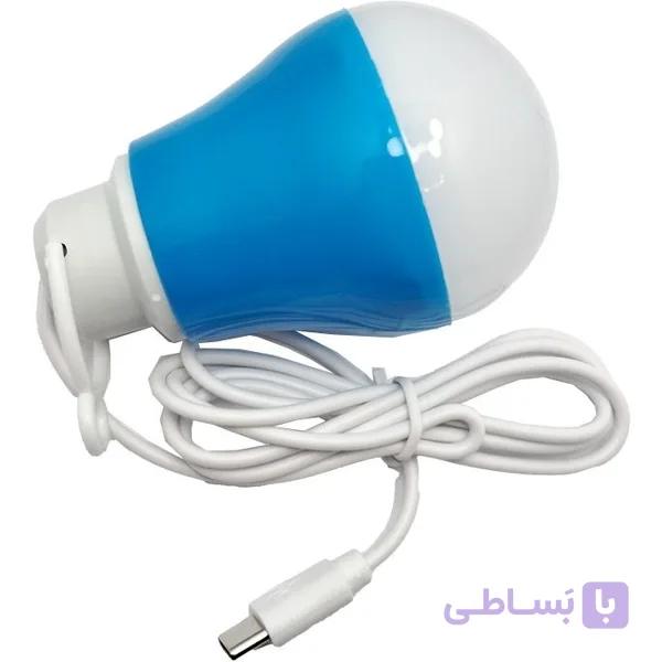 چراغ اضطراری آویزی دو سر USB + Type C — تصویر 1