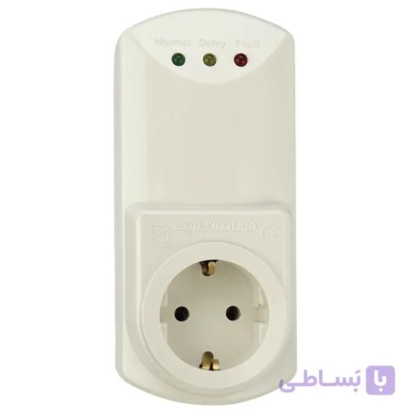 محافظ برق پکیج تک خانه فرحان الکتریک ( Farhan Electric ) مدل ارت دار دیواری 10 آمپر — تصویر 1