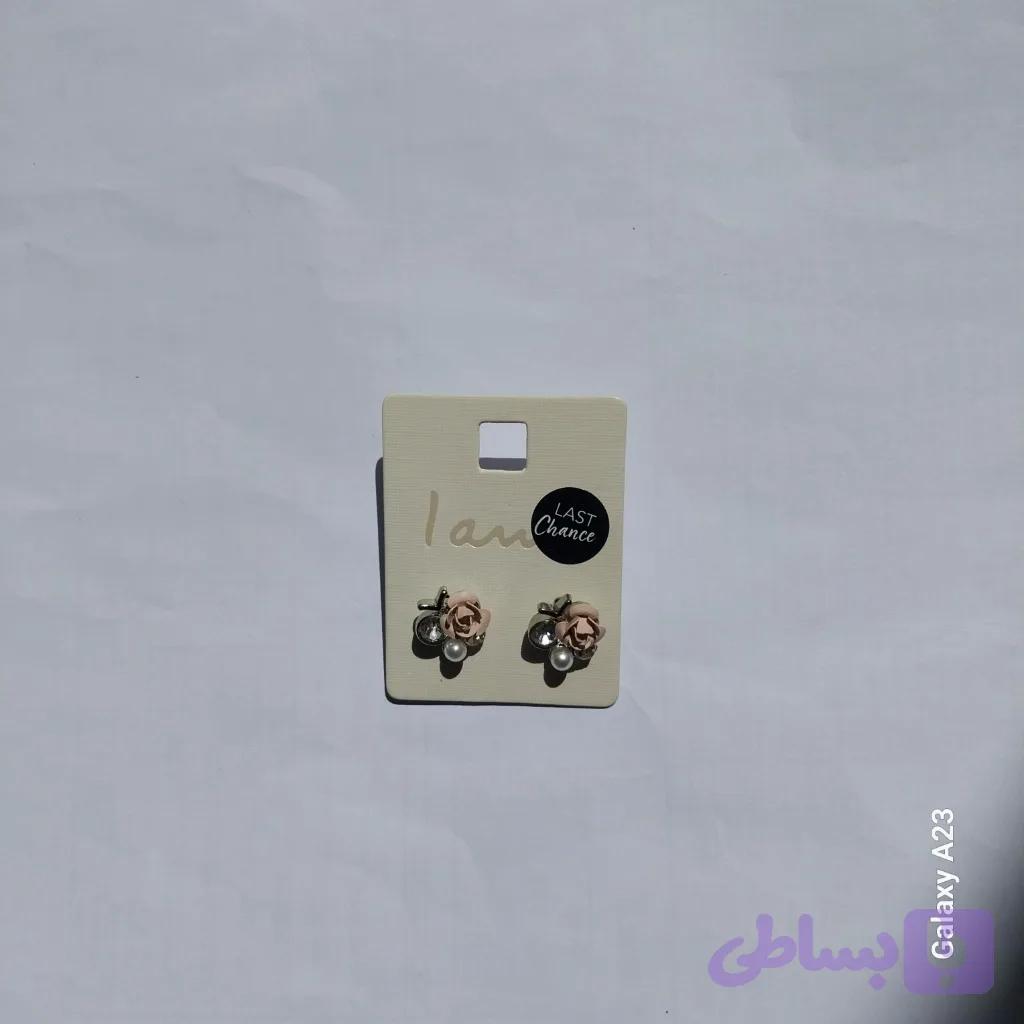 گوشواره گل رز — تصویر 1