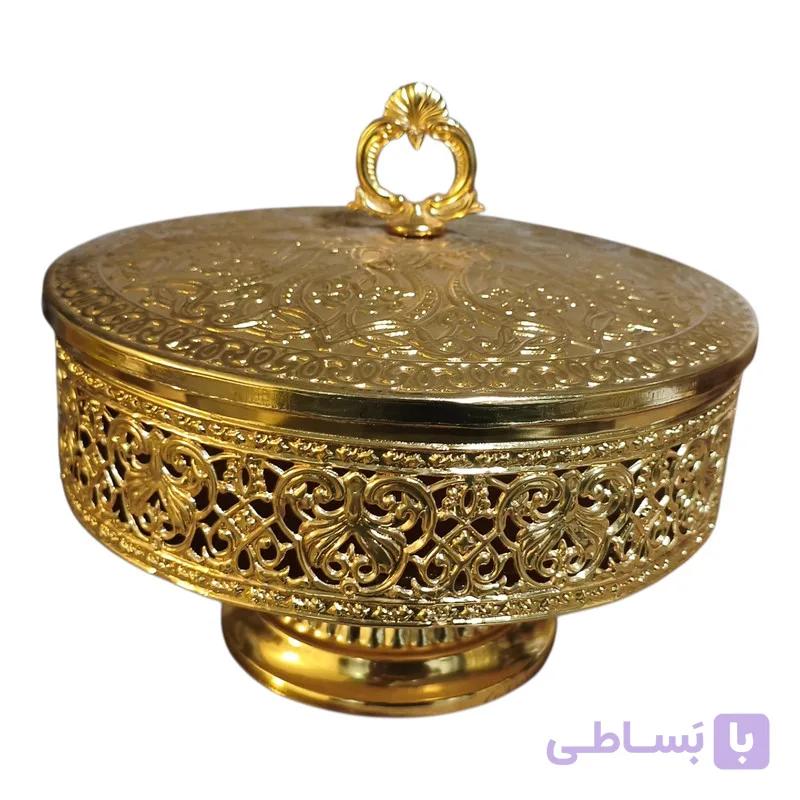 شکلات خوری مدل امپریال آنتیک GL34 فلز آبکاری فورتیک