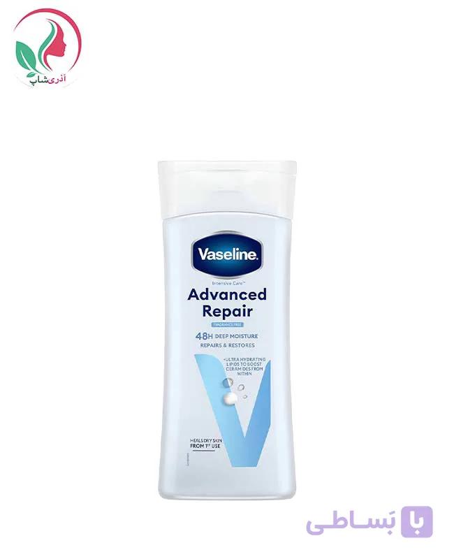 لوسیون بدن وازلین مدل Vaseline Advanced Repair حجم 200 میل
