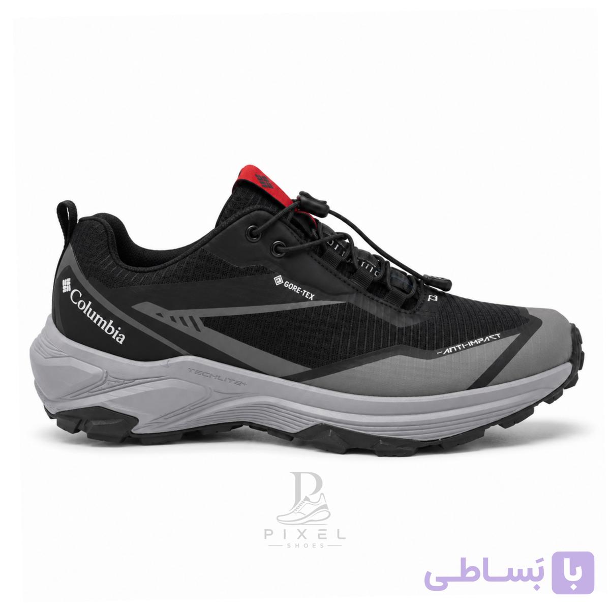کتونی کلمبیا مردانه طوسی مشکی سایز ۴۰ تا ۴۴