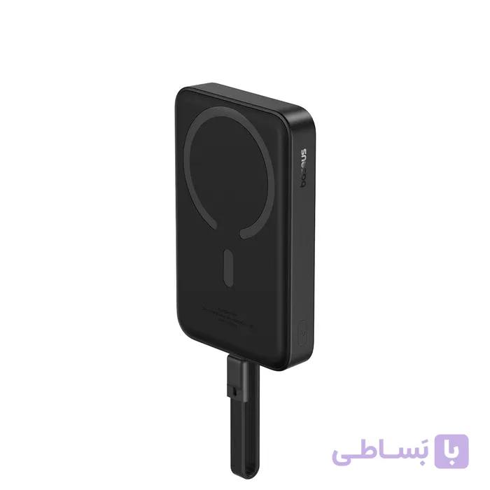 پاور بانک مغناطیسی باسئوس 10000mAh فست شارژ 30 وات Baseus Magnetic Mini Wireless — تصویر 1