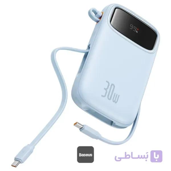 پاور بانک باسئوس 20000mAh فست شارژ 30 وات Baseus QPow2 — تصویر 1