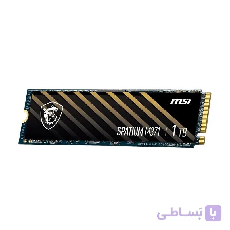 اس اس دی ام اس آی 1 ترابایت MSI SPATIUM M371 NVMe M.2 — تصویر 1