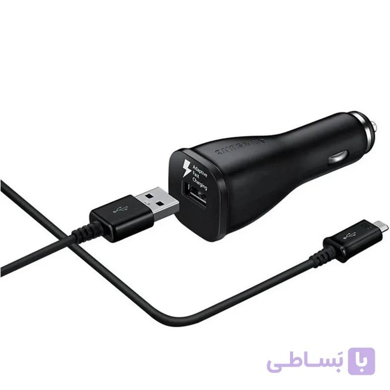 شارژر فندکی سامسونگ مدل Fast charge (15 W) CAR ADAPTER USB Type-C to A Cable کد P23939