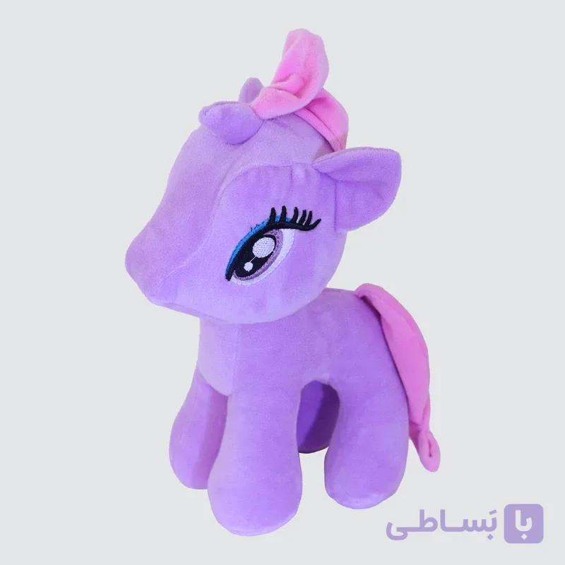 عروسک مدل پونی یونیکورن ارتفاع 24 سانتی متر رنگ لاجوردی کد P23882 — تصویر 1