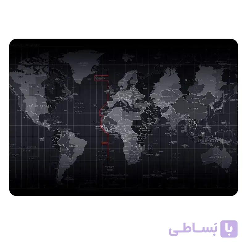 ماوس پد طرح نقشه جهان مدل MP1018 کد P23962