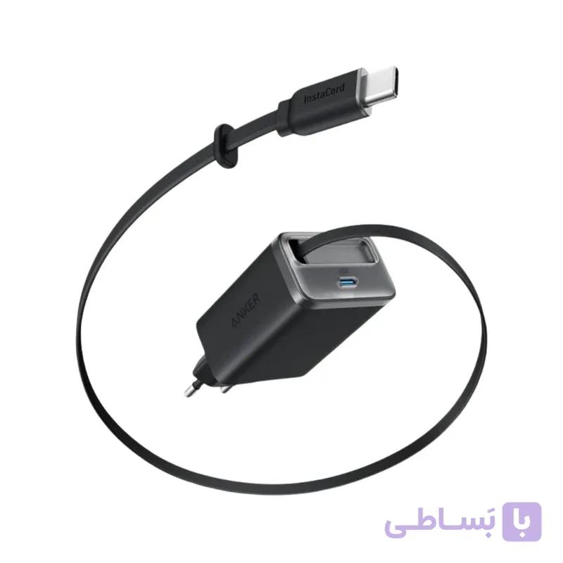 شارژر دیواری 35 وات انکر مدل A2658 به همراه کابل USB-C