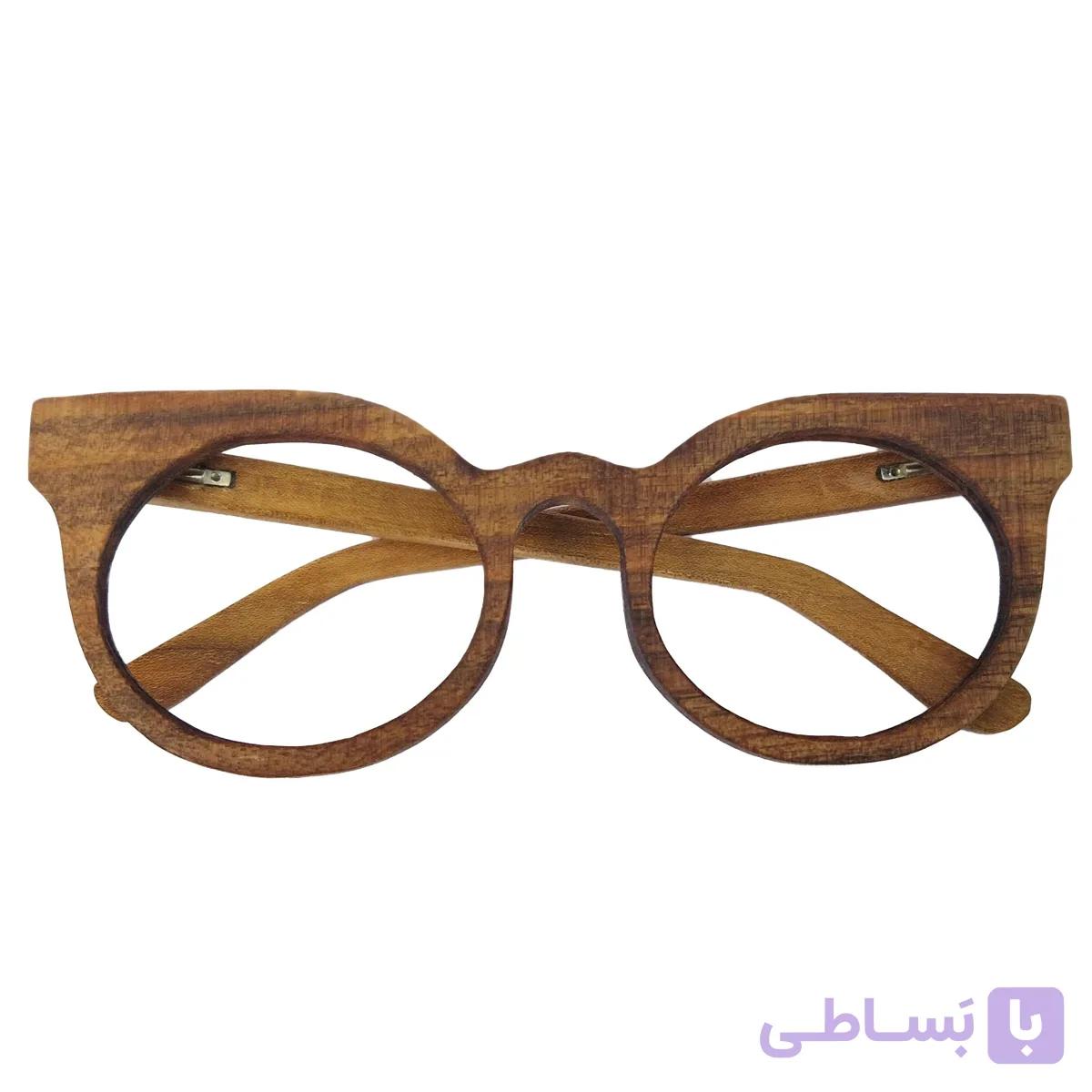 فریم عینک چوبی طرح بوف کیاناوود — تصویر 1