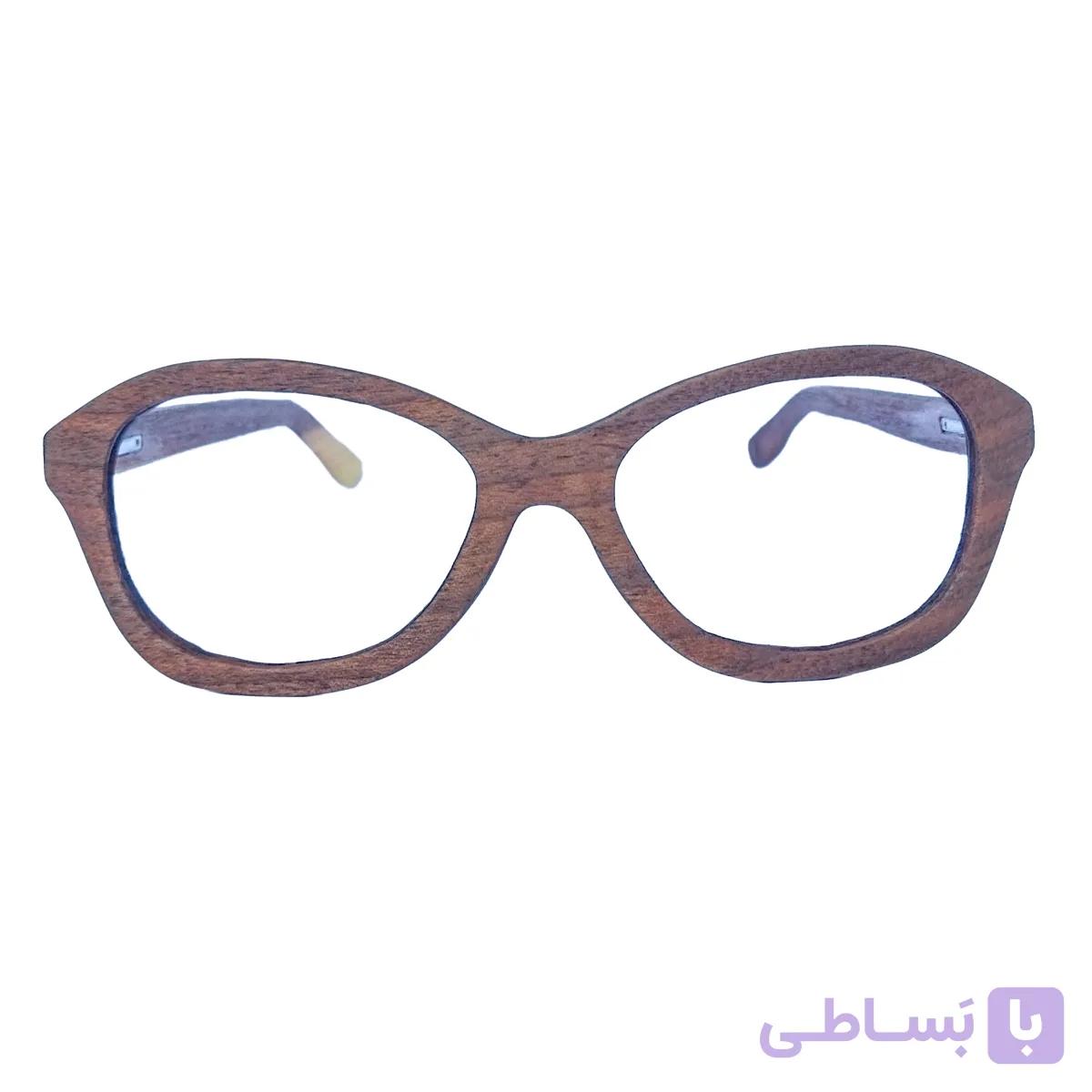 فریم  عینک چوبی طبی طرح آنا کیاناوود — تصویر 1
