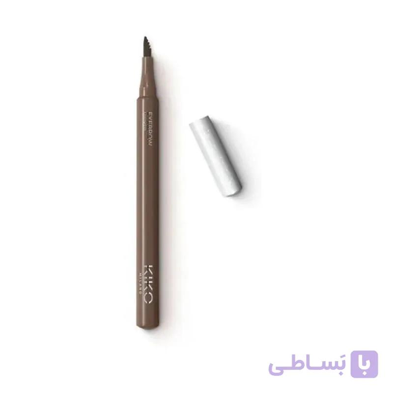 مداد ابرو ماژیکی مارکر کیکو میلانو اورجینال Marker Magic eyebrow liner kiko milano — تصویر 1