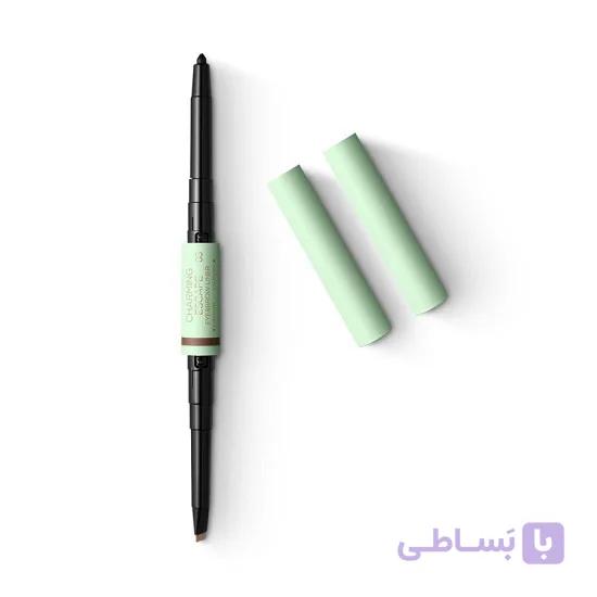 مداد ابرو و خط چشم کیکو میلانو اورجینال کد 03 charming escape eyebrow liner kiko — تصویر 1