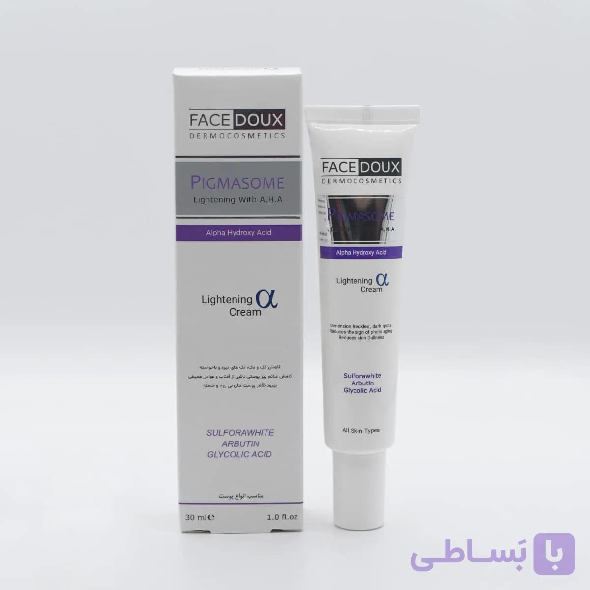 کرم ضد لک حاوی آ اچ آ پیگمازوم فیس دوکس — تصویر 1