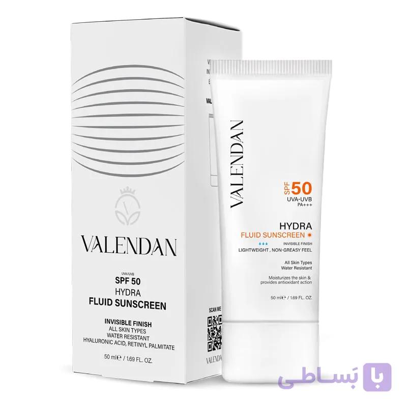 فلوئید ضد آفتاب آبرسان 50SPF بدون رنگ — تصویر 1