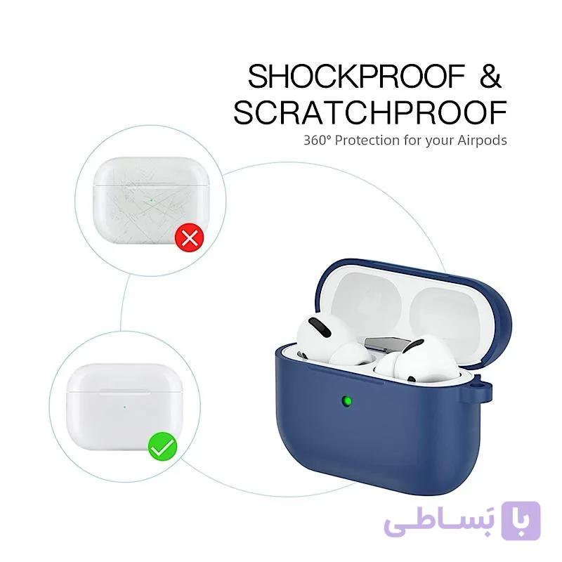 کیس سیلیکونی ایرپاد پرو airpods pro — تصویر 1
