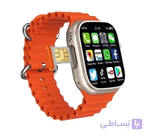 ساعت اپل واچ سیمکارت خور MX2 ULTRA با 64 گیگ حافظه و 4 گیگ رم — تصویر 1