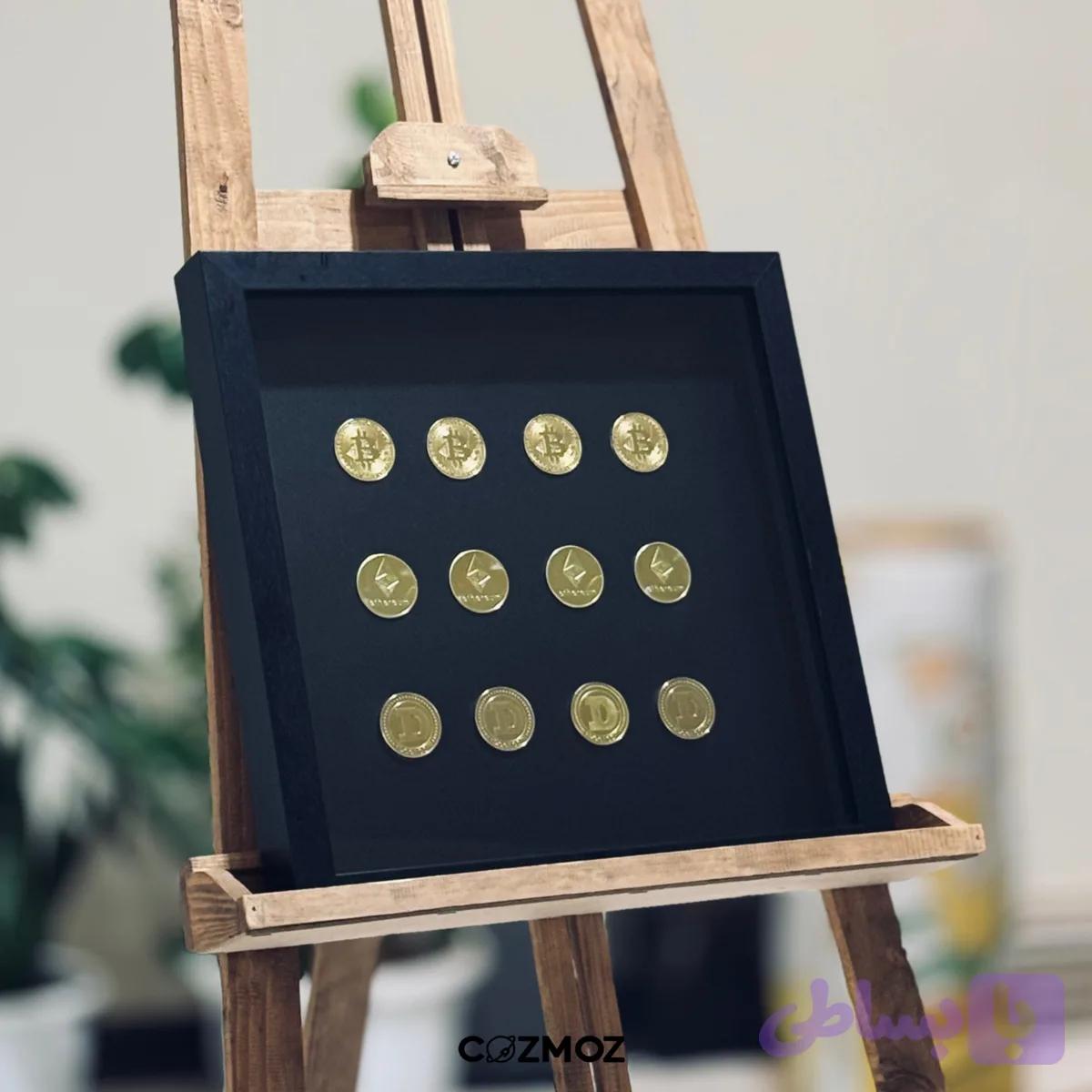 تابلو دکوراتیو سکه | coin — تصویر 1