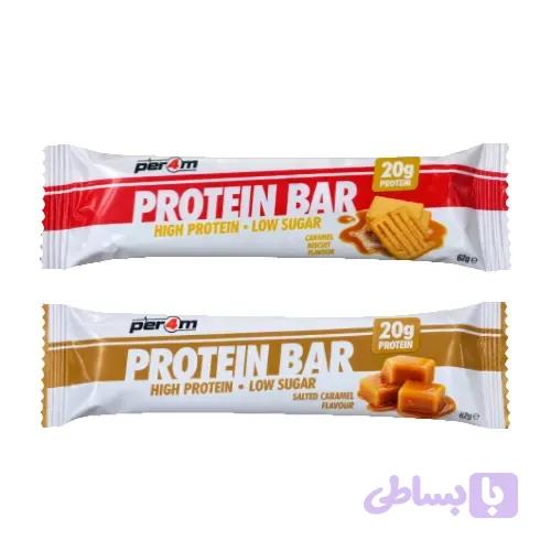 پروتئین بار پرفورم per4m protein bar — تصویر 1
