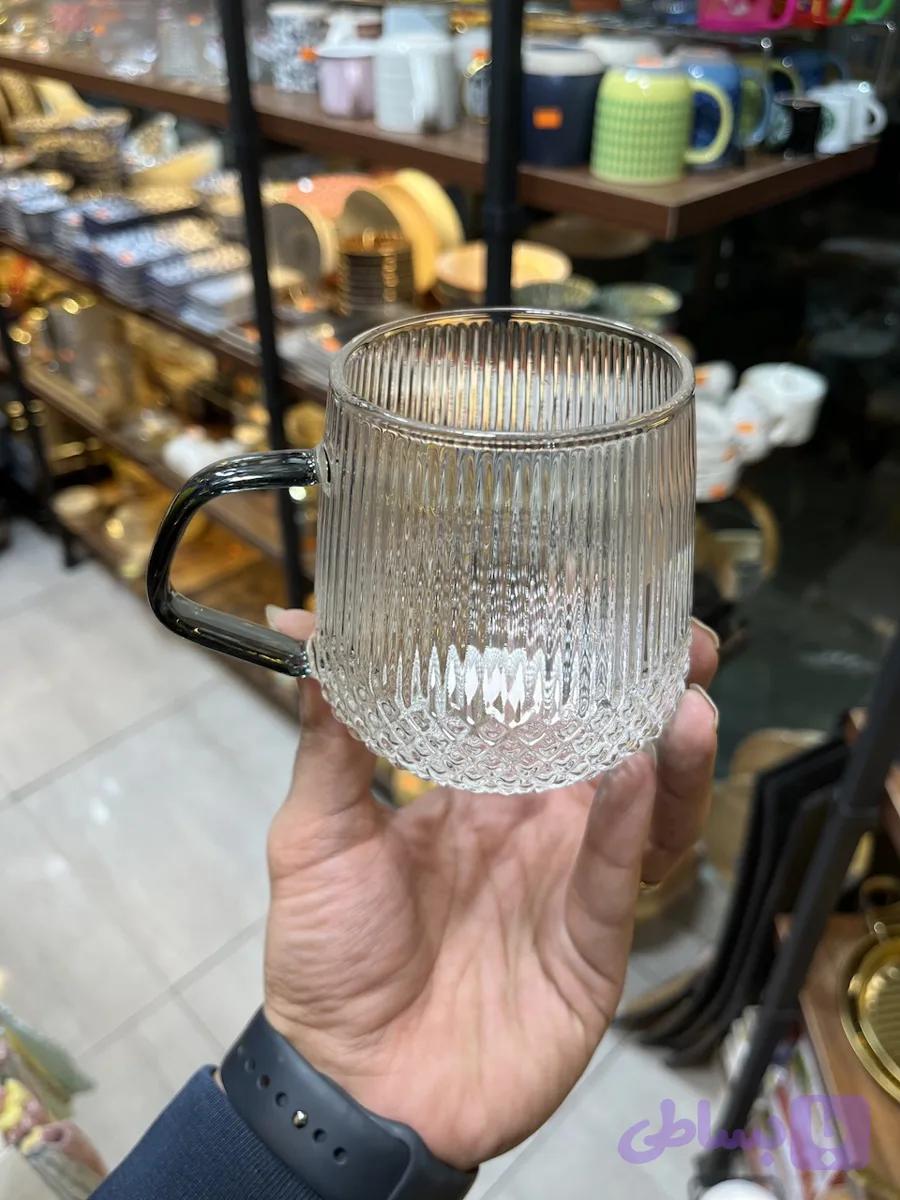 لیوان دو طرح Deliکبریتی پیرکس