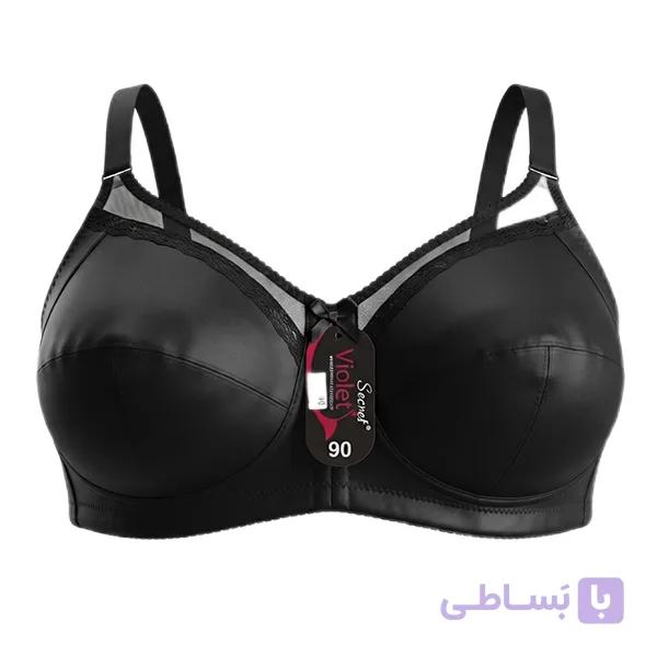 سوتین زنانه مشکی ویولت کد 1080
