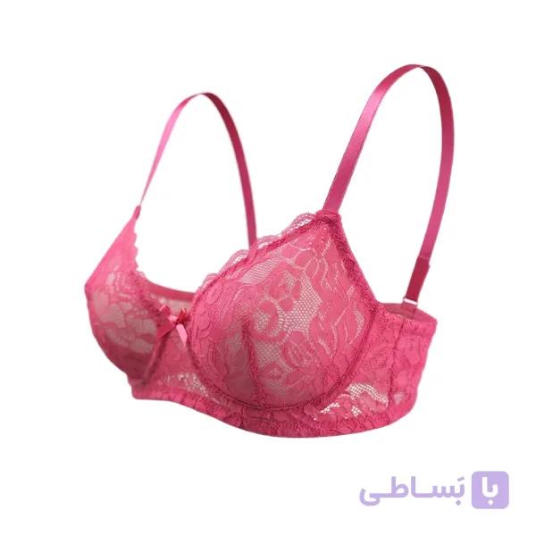 سوتین فنردار گلبهی ویولت کد 5022 — تصویر 1