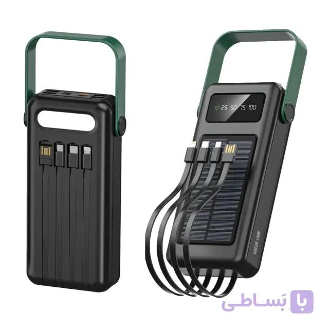 پاور بانک 30 هزار خورشیدی گرین لاین مدل GREEN LION GL-PB72 — تصویر 1