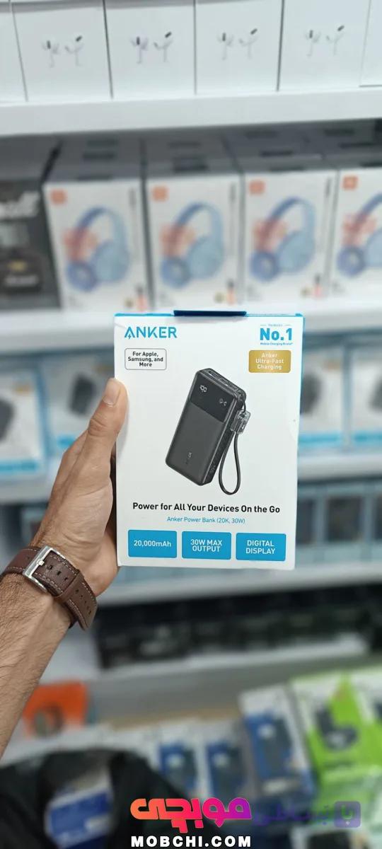 پاوربانک 20 هزار 30 وات انکر مدل ANKER A1384 — تصویر 1
