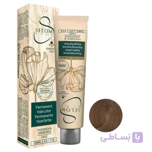 رنگ مو بدون آمونیاک سلوم شماره CS3 حجم 120 میل رنگ لایت اسپرسو