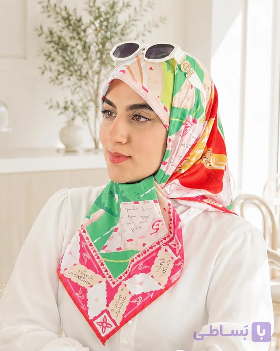روسری لویی ویتون ابریشم قواره 90 | Code10430 — تصویر 1