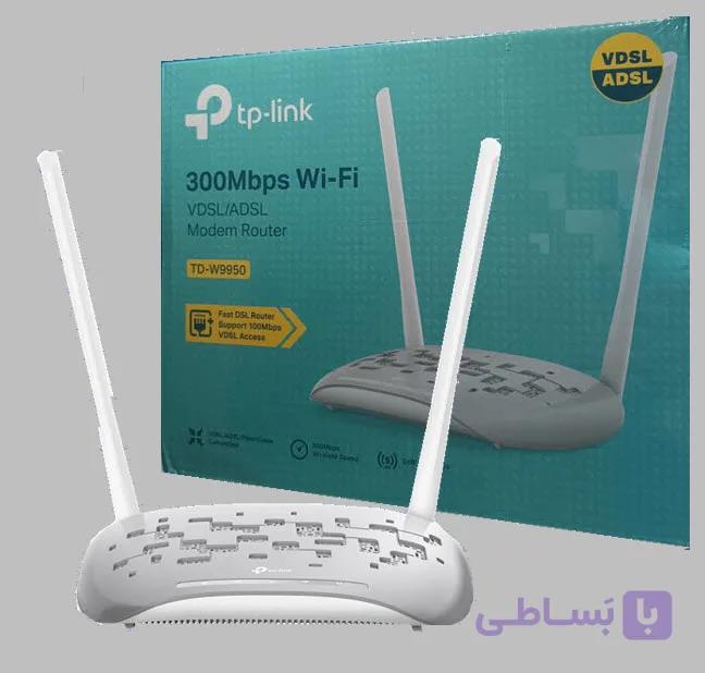 مودم TP-Link VDSL/ADSL مدل TD-W9950 – سرعت بالا و پوشش گسترده برای اینترنت خانگی