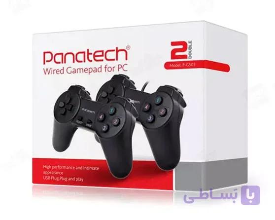 دسته بازی کامپیوتر دوبل ساده پاناتک مدل P-G503 – کنترل راحت برای بازی‌های دونفره