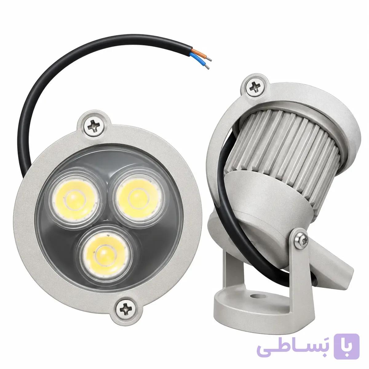 چراغ چمنی 3 وات ACLIGHT؛ تولید مشترک پارس الکتریک البرز و رویا نور — فروش عمده کارتنی با 18 ماه گارانتی — تصویر 1