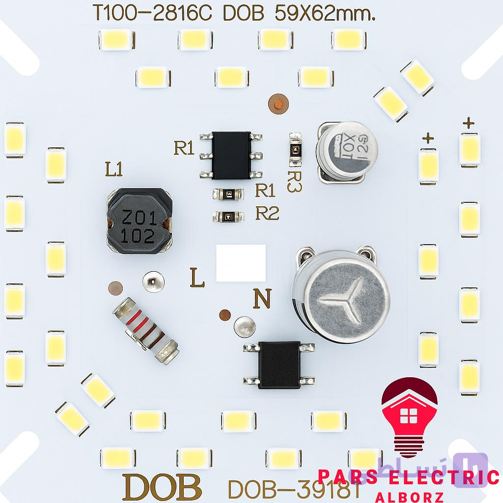 چیپ 30 وات LED DOB پیشرفته در نورپردازی مدرن — تصویر 1