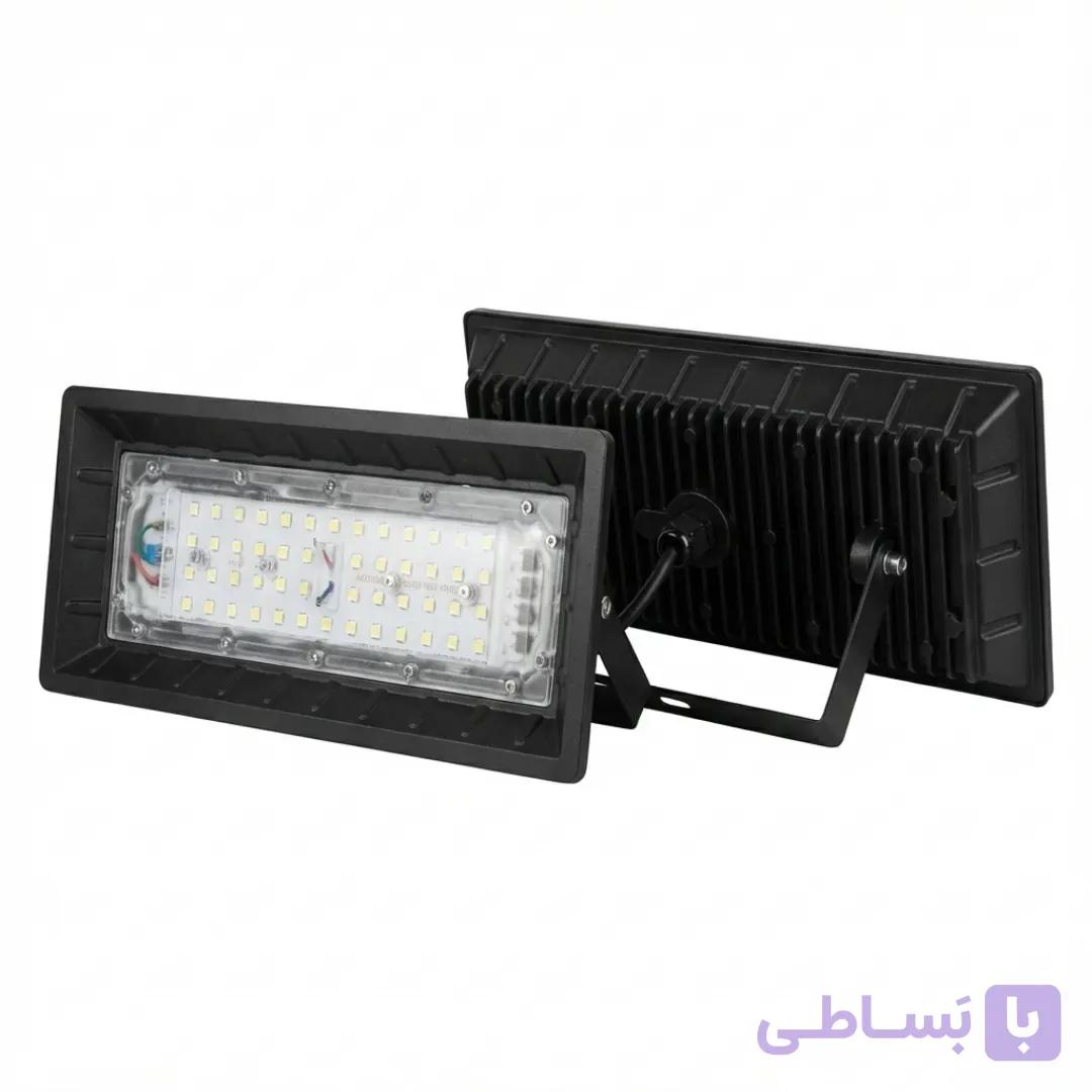 پرژکتور ۵۰ وات لنز دار ۱۲ ولت AC/DC | انتخاب حرفه‌ای برای روشنایی محوطه و پروژه‌های فضای باز — تصویر 1