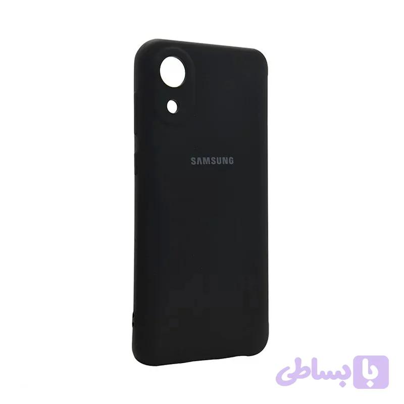کاور موبایل سامسونگ Galaxy A03 Core مدل سیلیکونی ( داخل مخمل )