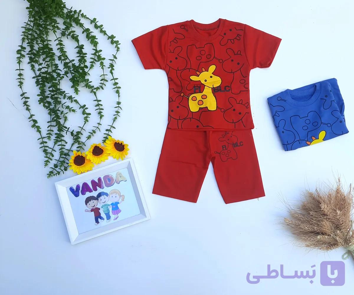 ست تیشرت شلوارک اسپورت