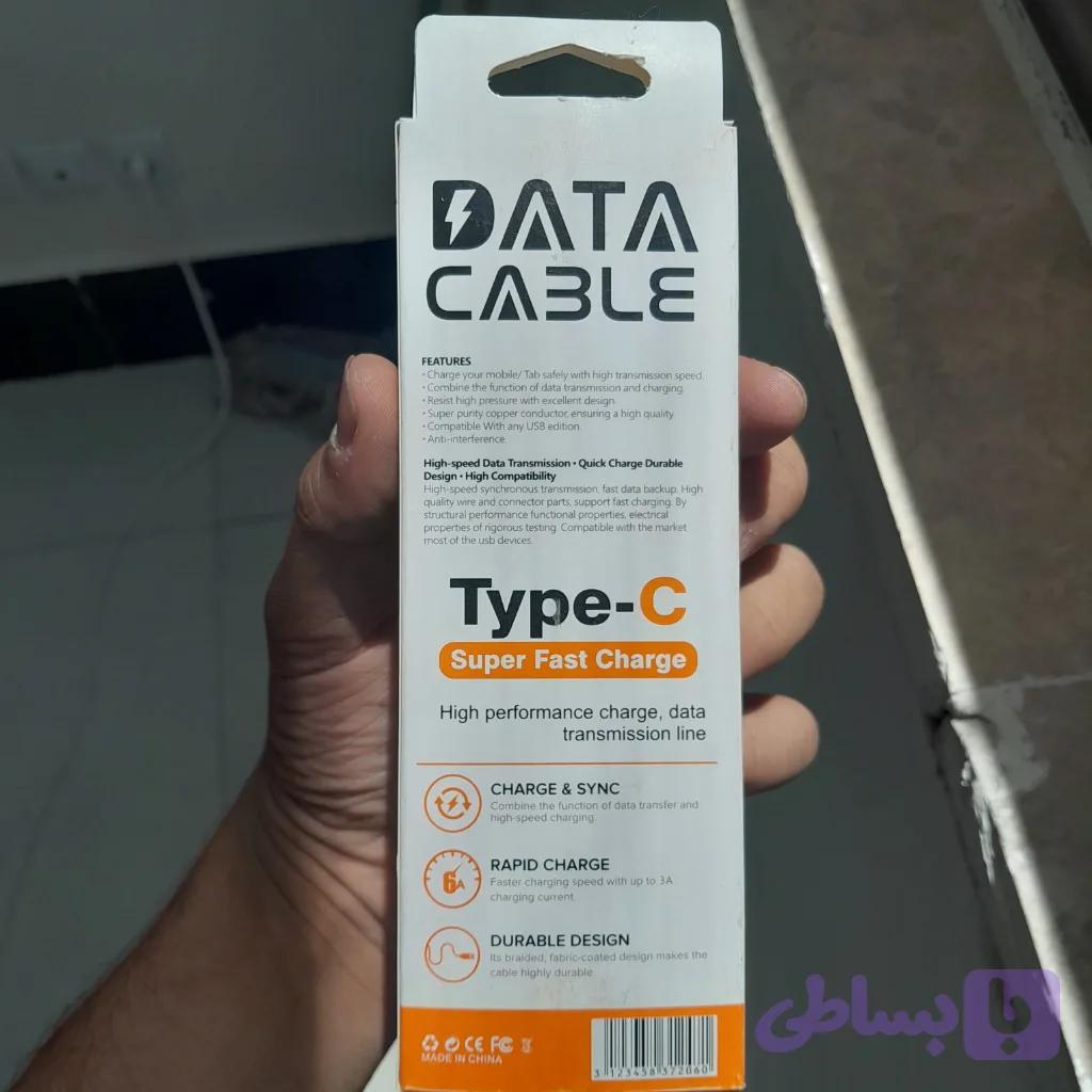 کابل شارژ تایپ سی الدینیو LDNIO مدل 6A Super Fast Charge طول 1 متر 120 وات — تصویر 1