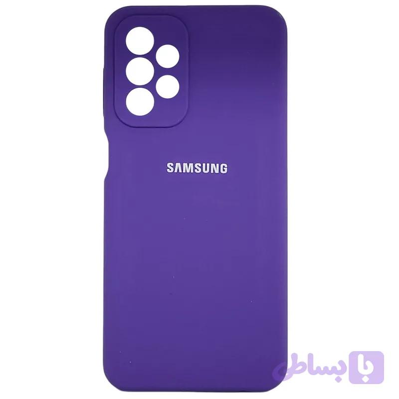 کاور مدل سیلیکونی پاک کنی مناسب برای گوشی موبایل سامسونگ Galaxy A23.(پک دار) — تصویر 1