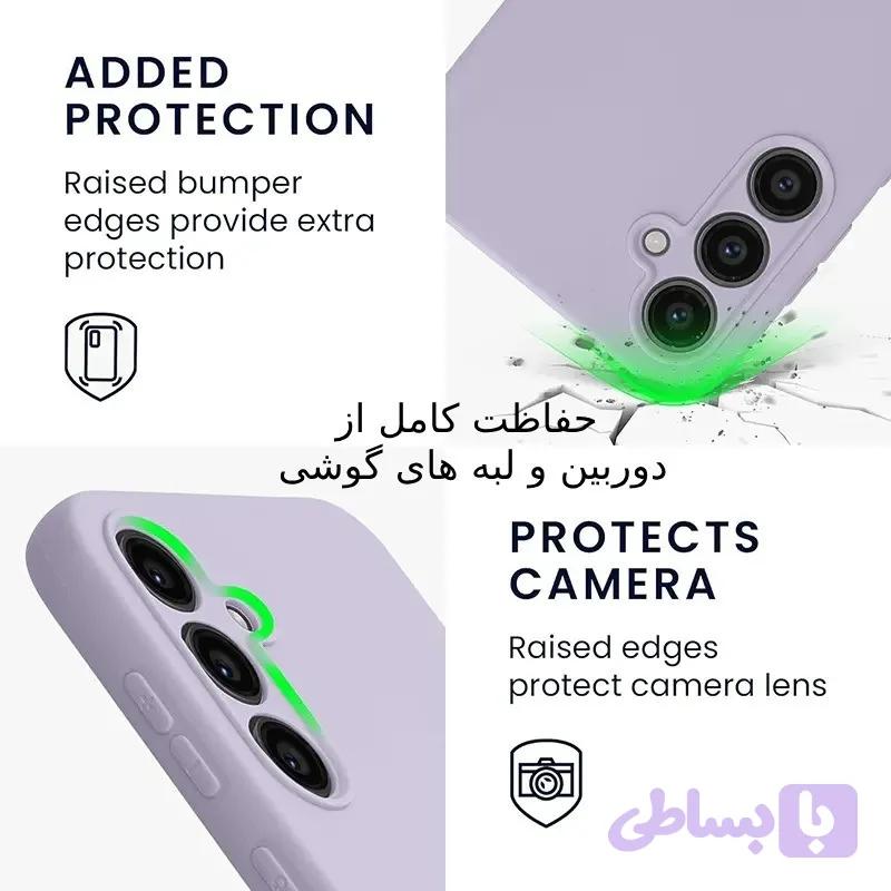 کاور و قاب مدل SILIK (سیلیکونی) پاک کنی مناسب برای گوشی موبایل شیائومی Redmi Note 14 4G(پک دار) — تصویر 1