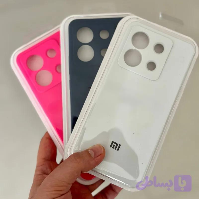 کاور مدل سیلیکونی مناسب برای گوشی موبایل شیائومی Redmi Note 13 Pro 4G — تصویر 1