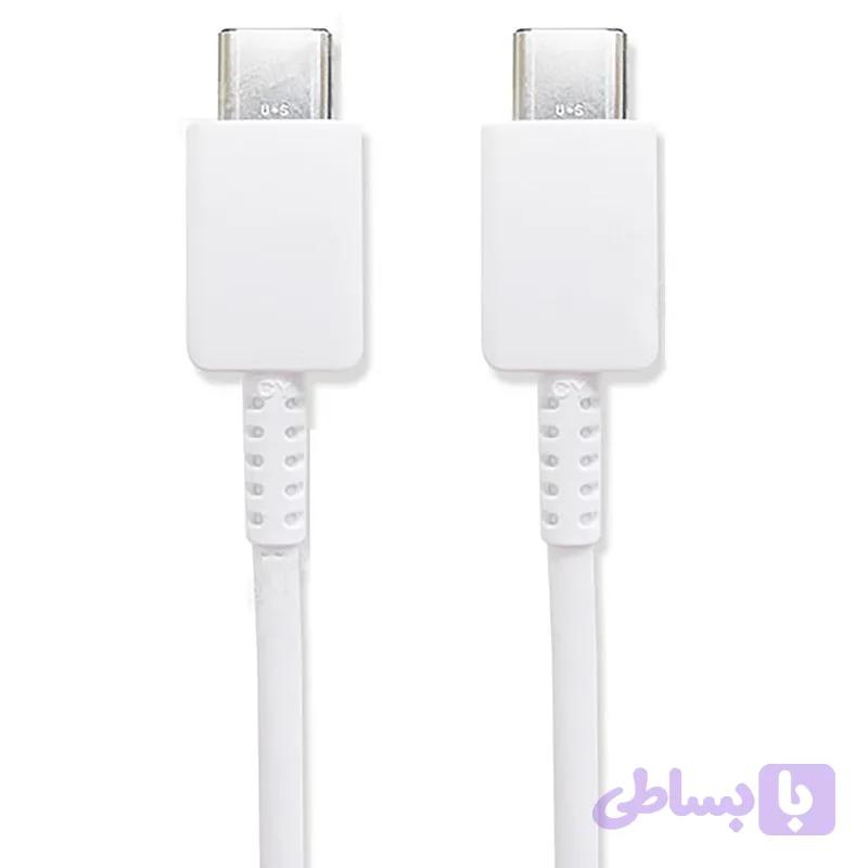 کابل تبدیل USB-C به USB-C سامسونگ مدل 1 متری - 8 آمپر — تصویر 1