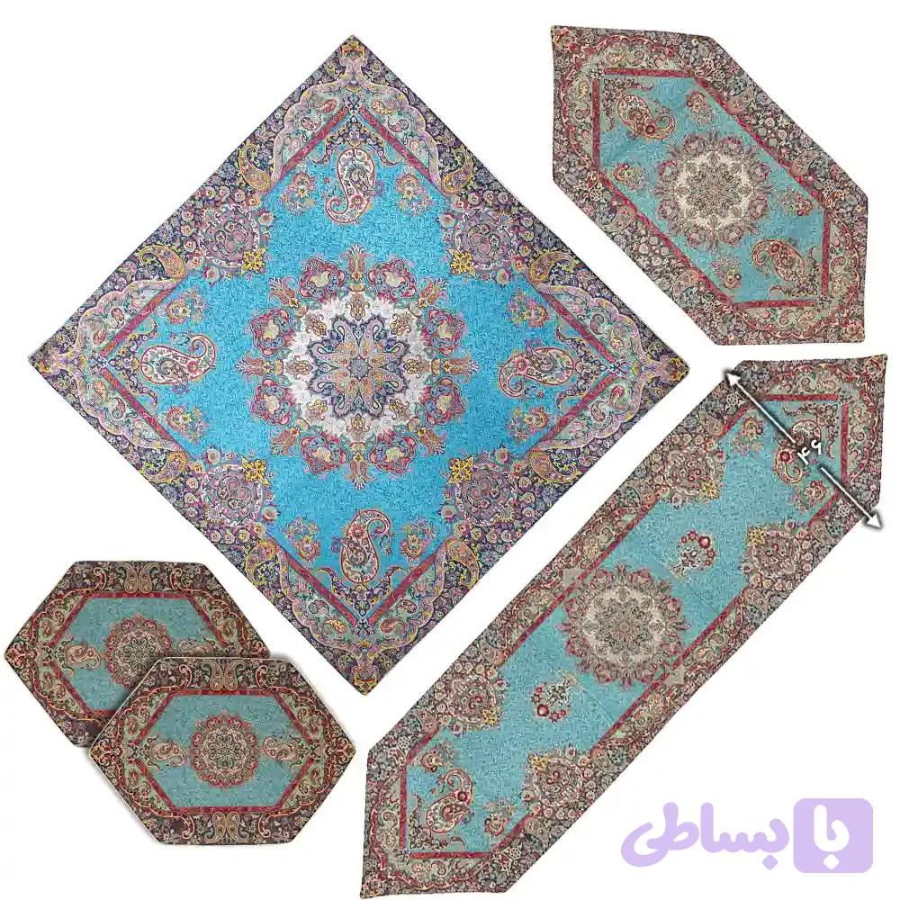 ست پنج تکه ترمه همادیس طرح زرین کد TRZ01-5P — تصویر 1
